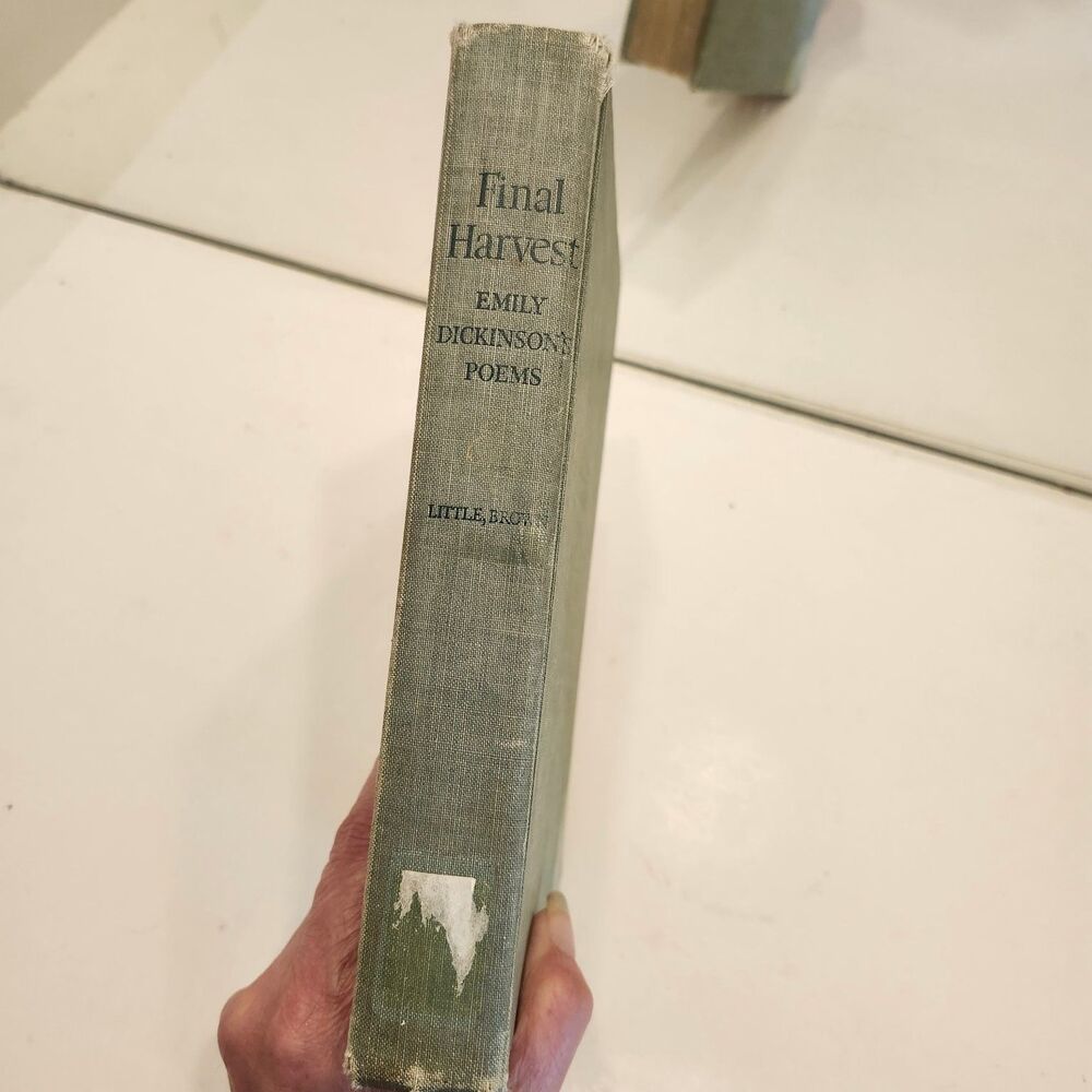 Final Harvest Emily Dickinson Poems 1961 2nd Printing Little, Brown Poetry